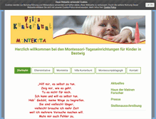 Tablet Screenshot of montekita.de
